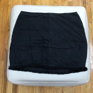 Madewell Black Miniskirt Size 10